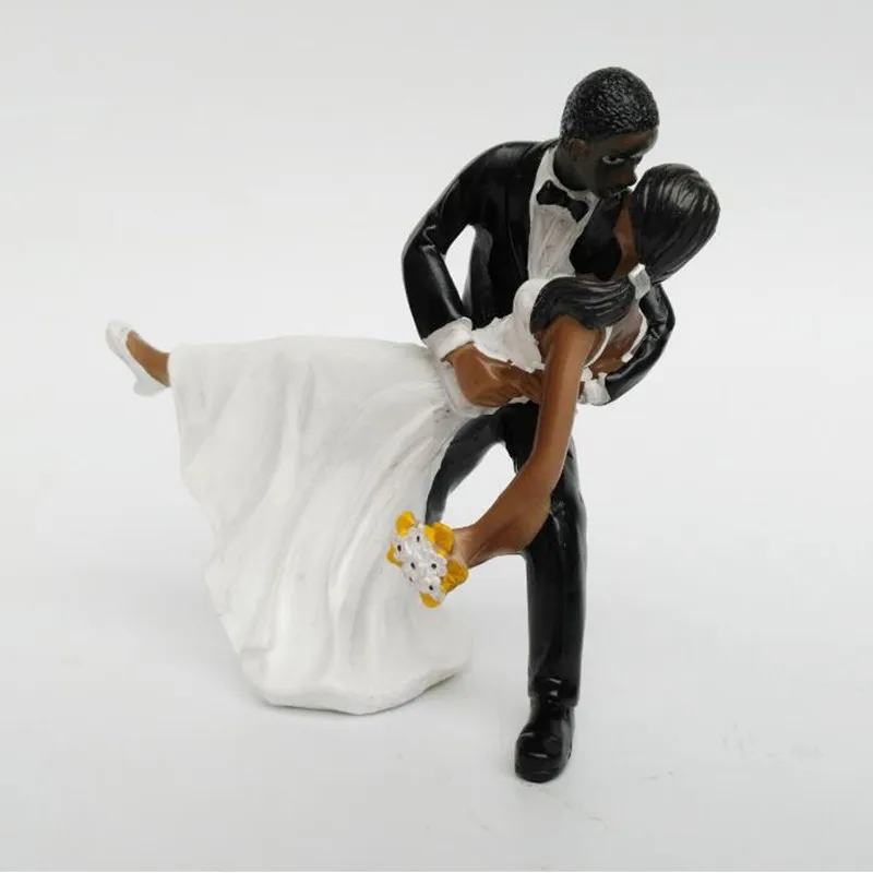 Черная кожаная танцевальная стойка для торта невесты и жениха|Товары украшения