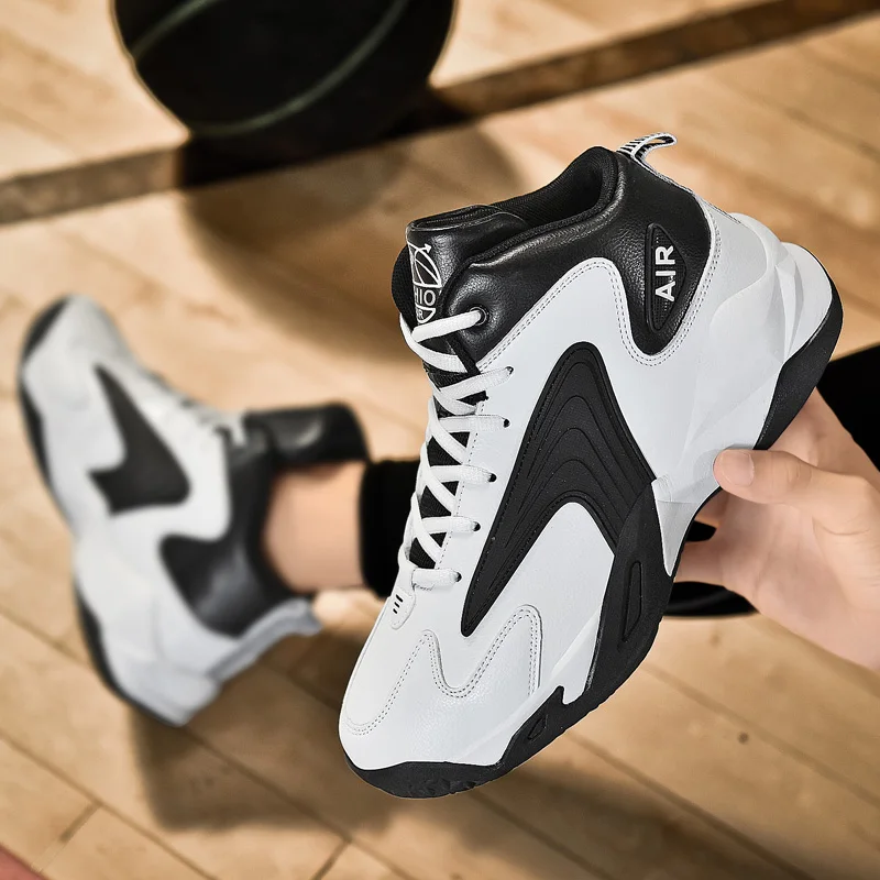 

Новые баскетбольные кроссовки; Мужская Спортивная обувь светильник мягкие толстые отверстие; Повседневная модная обувь; Спортивные кроссо...