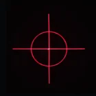 Круглые дифракционные линзы для лазерных тегов CS Games Cross Target PMMA DOE, 100 шт.