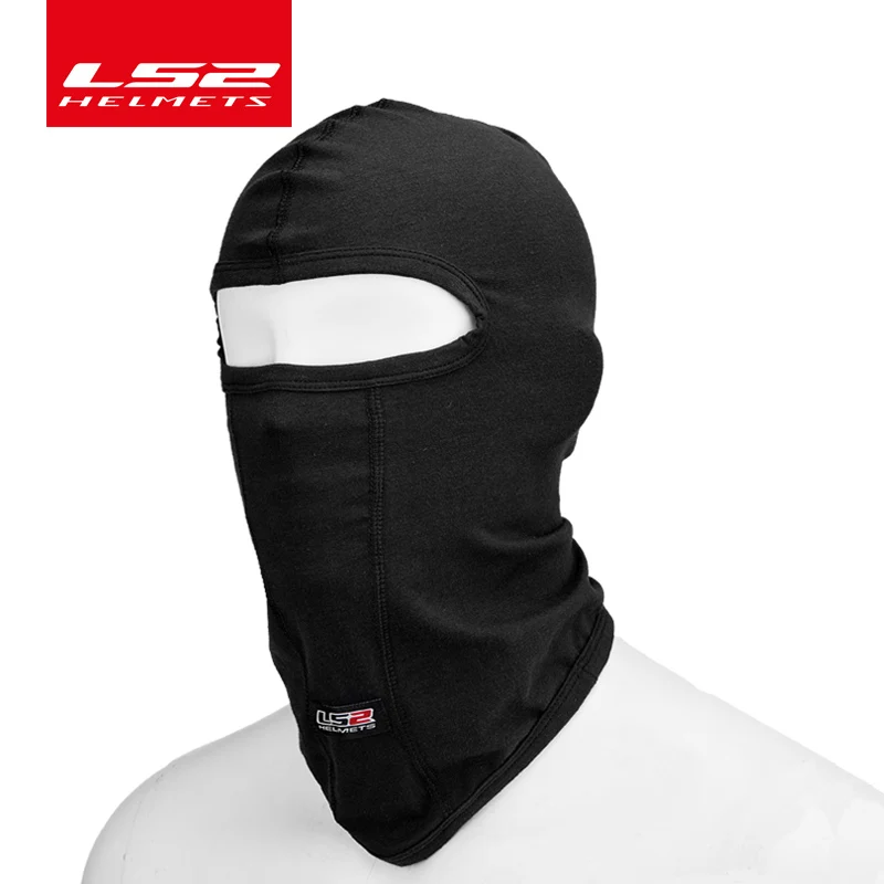 LS2 мотоциклетная маска для лица мягкая гладкая дышащая ls2 Балаклава головной убор