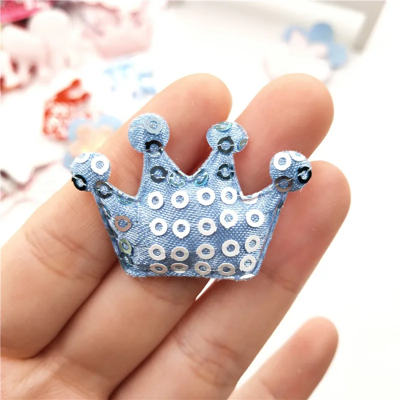 100 шт./лот смешанные стильные мягкие Аппликации для DIY одежды Швейные принадлежности "сделай сам" украшение для волос бант