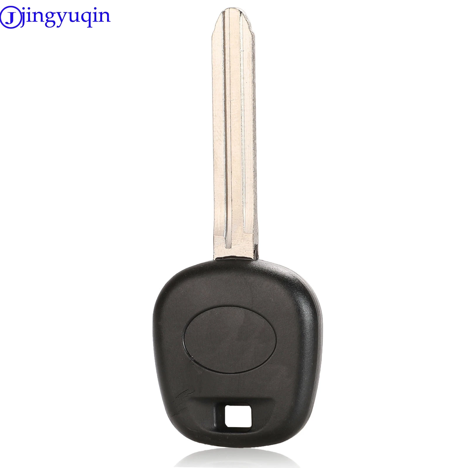 

Прозрачный ключ-транспондер jingyuqin для Toyota Rav4 Prado Corolla Camry Reiz Highlander Yaris Corolla с лезвием TOY43
