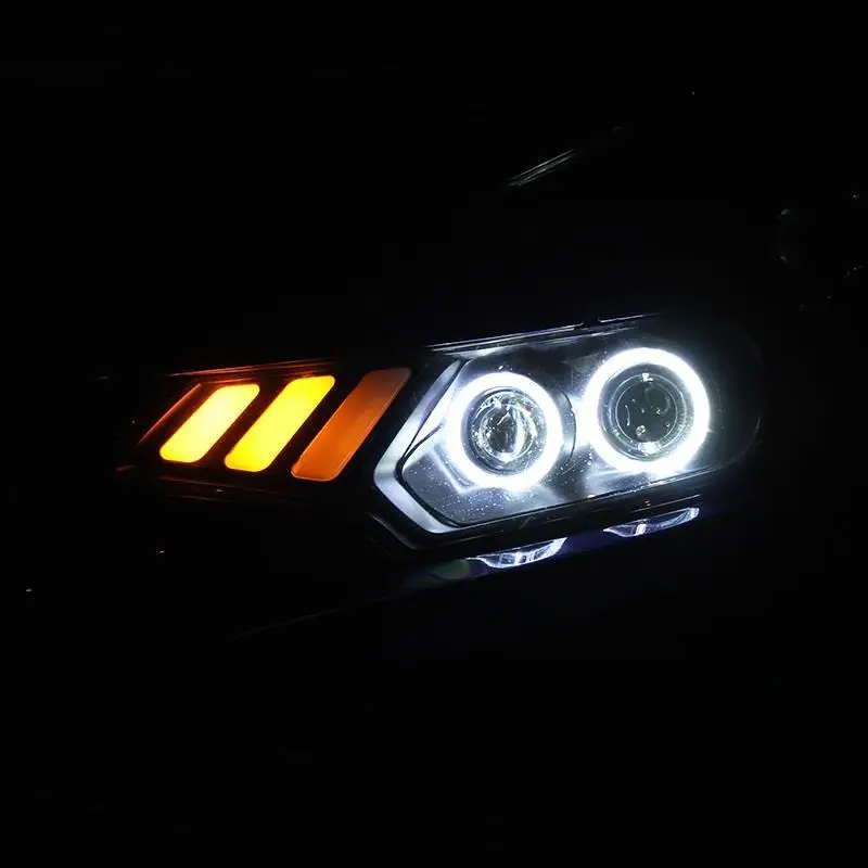 Указатель поворота, Стайлинг, Automovil, Drl, Led Assessoires, дневные ходовые огни, передние противотуманные фары, автомобильные фары в сборе, 18 для Honda Fit