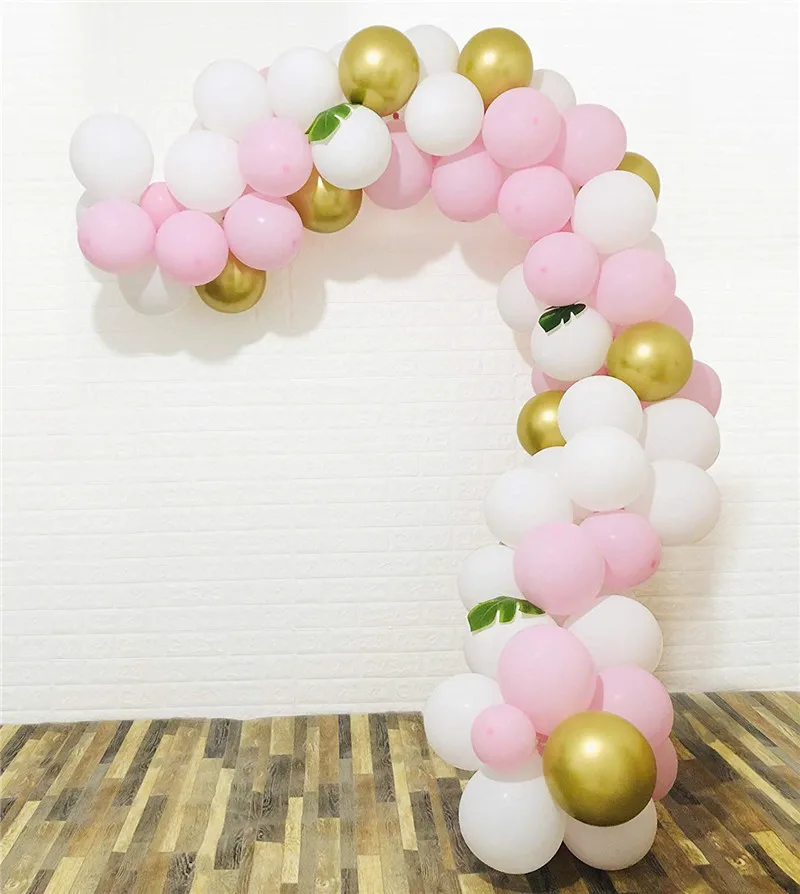 112 шт детский день рождения душ воздушные шары Арка комплект гирлянды пастельный