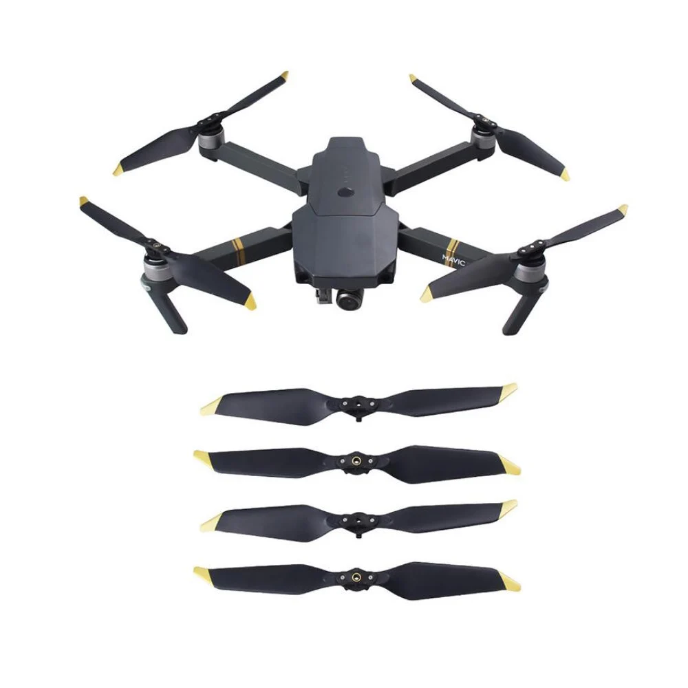 Золотой и Серебряный для DJI Mavic Pro Platinum 8331 малошумные быстросъемные пропеллеры