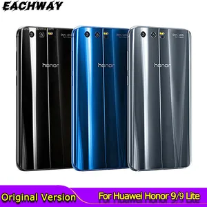 Задняя стеклянная крышка батарейного отсека для Huawei Honor 9, корпус заднего корпуса, запасные части для Huawei Honor 9 Lite, Задняя стеклянная крышка
