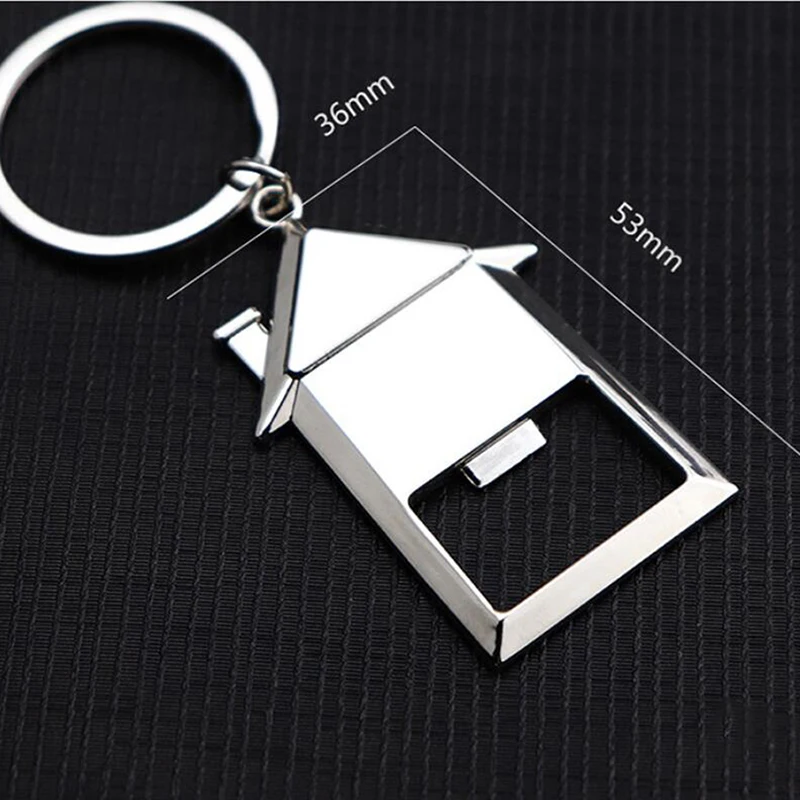 Креативная пивная бутылка дом фигурная открывашка легко открывающийся брелок