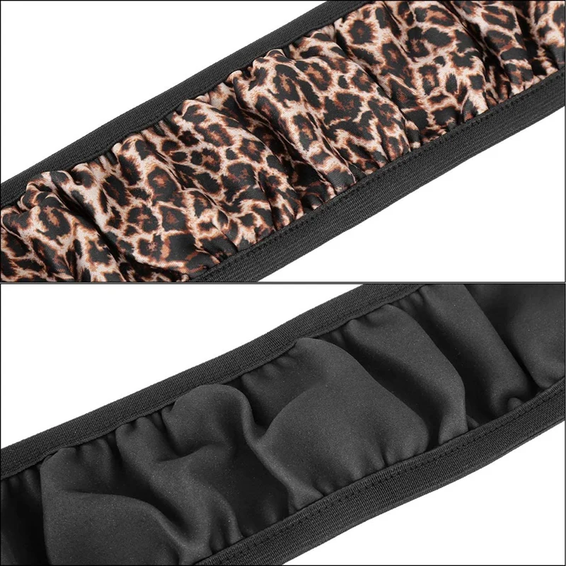 

Non-Slip Elastic Colorful Leopard Pattern Car Steering Wheel Cover