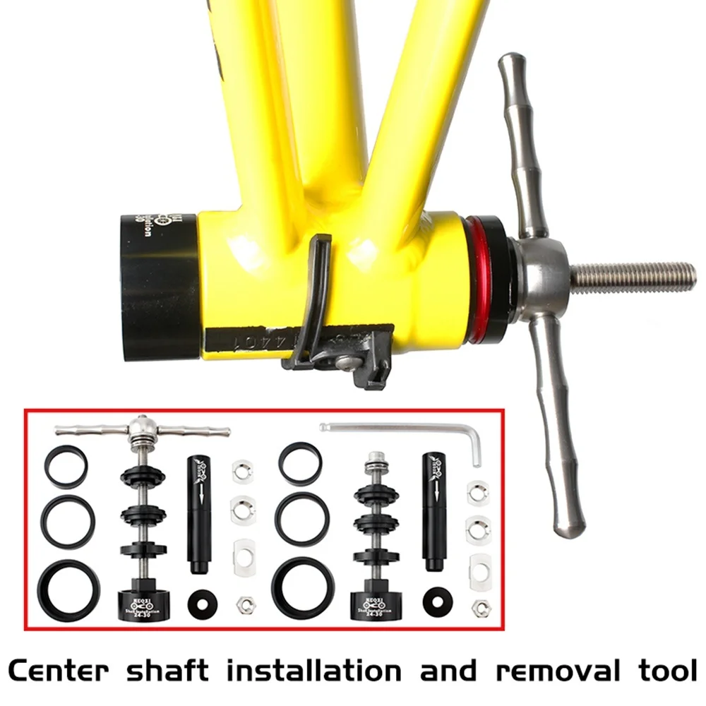 

Bicycle Bottom Bracket Install And Removal Tool Axle Disassembly For BB86/30/92/PF30 Mountain Bike Road Fixed Gear Repair Tools