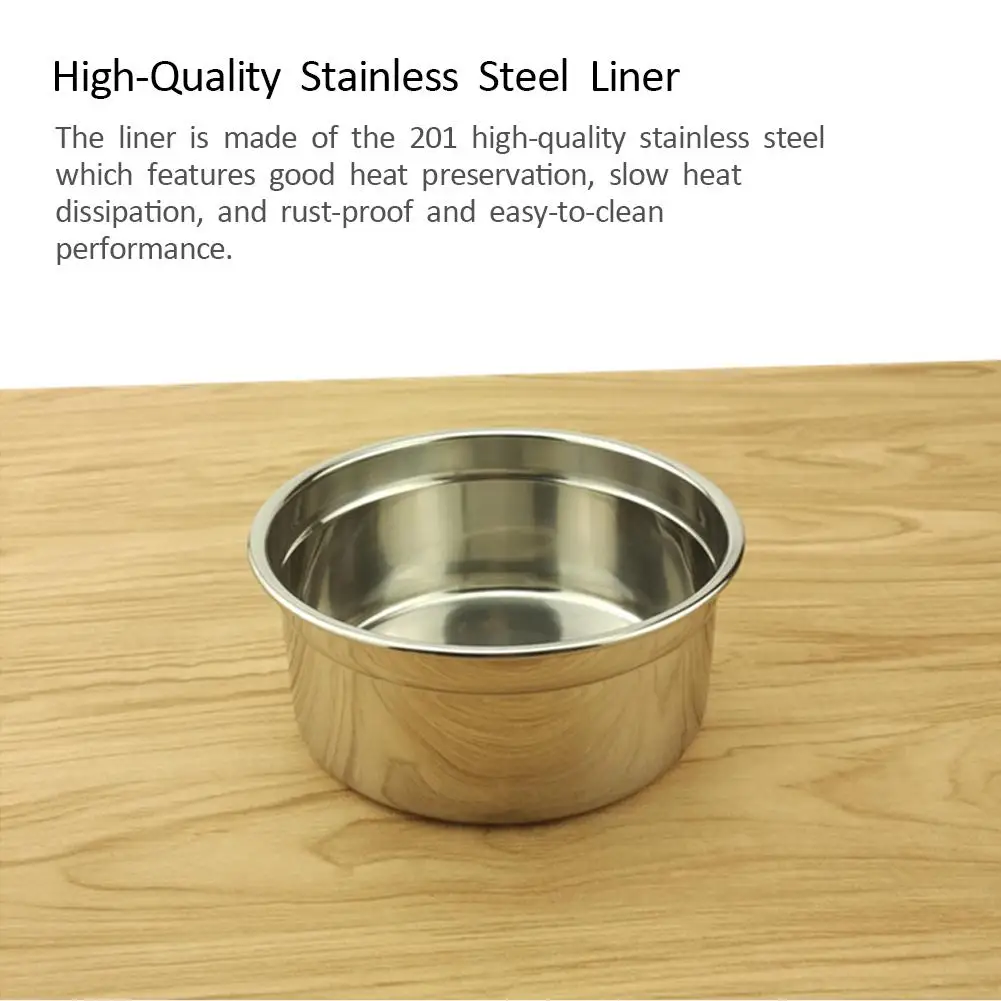 

1Pcs Kitchen Fresh-Keeping Box Stainless Steel Crisper Visible Sealed Preservation Box Bowl Lunch Box With Lid