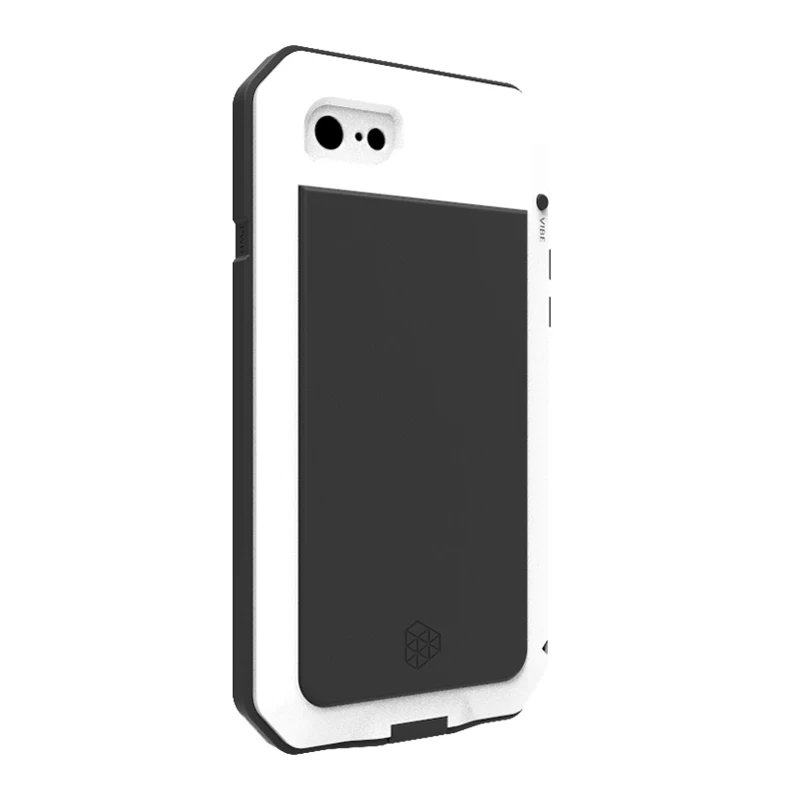 Military Grade Anodized Aluminum Heavy Duty Full Body Dual Layer Rugged TPU and Metal Protective Case for iPhone 7 8 SE | Мобильные