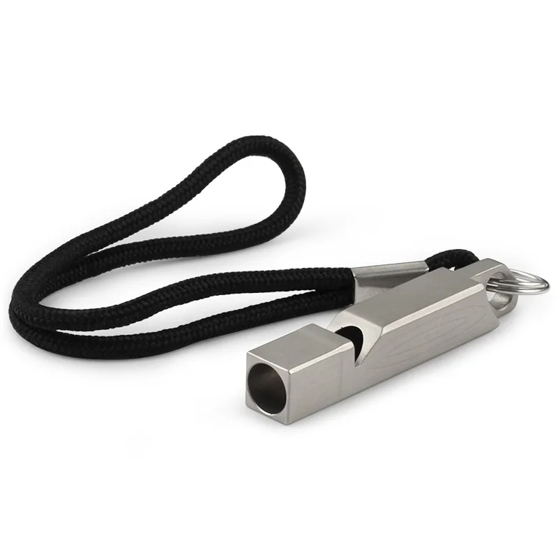 Легкий спасательный свисток из титанового сплава экстренный для выживания
