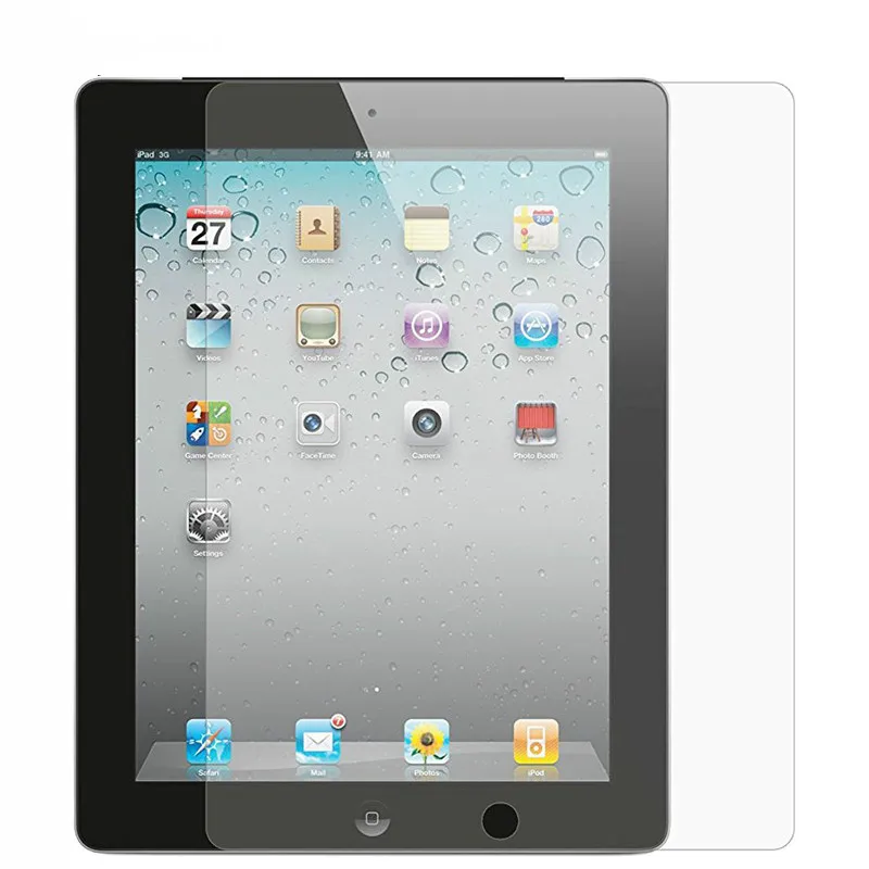 Закаленная Защитная стеклянная пленка для экрана iPad 2 3 4 защитная A1395 A1396 A1397 A1403 A1416