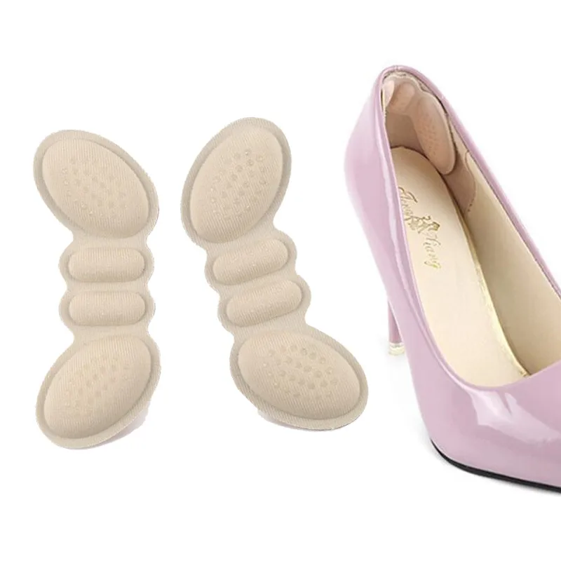 

3 Pairs Heel Insoles Pads for Women High Heel Shoes Adhesive Liner Grip Heels Protector Sticker Foot Pain Relief Care Insert Pad