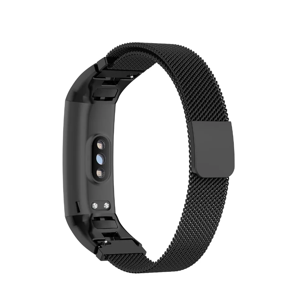 Миланский Браслет на петле для huawei Honor band 4 5 кожанный Браслет замена для Honor Band 4 5 ремешок для часов