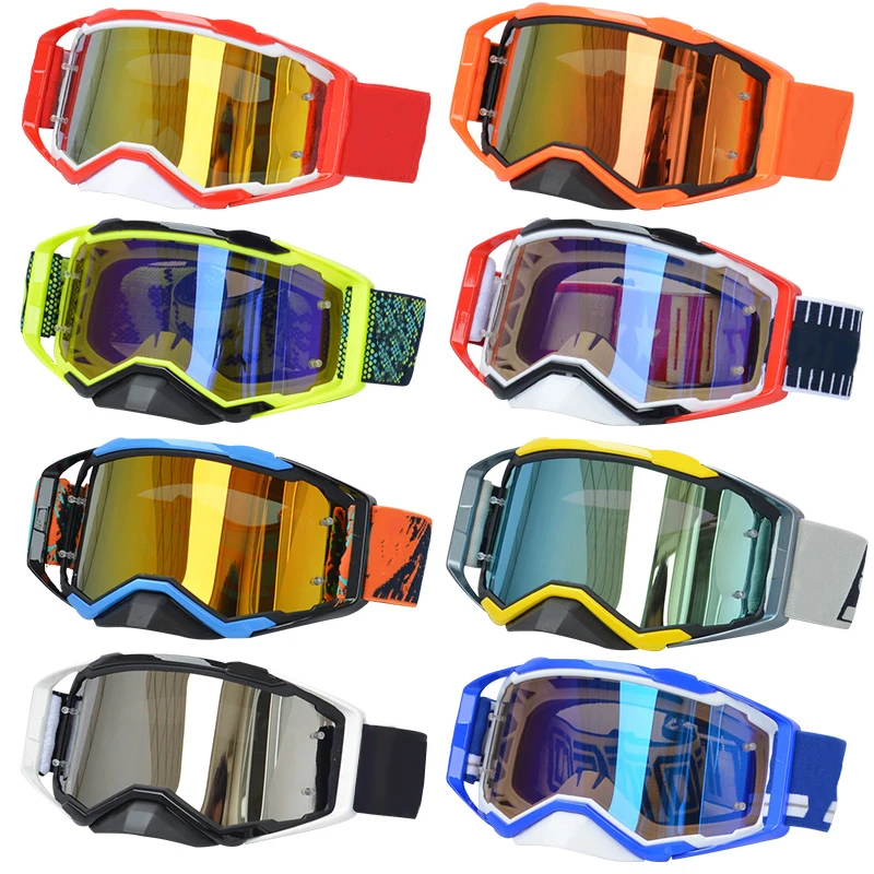 

2021 Motocross Goggles MX Off Road Glasses Dirt Bike Motorcycle Helmets Goggles Ski Sport Glasses Mountain Bike Cycling Goggles