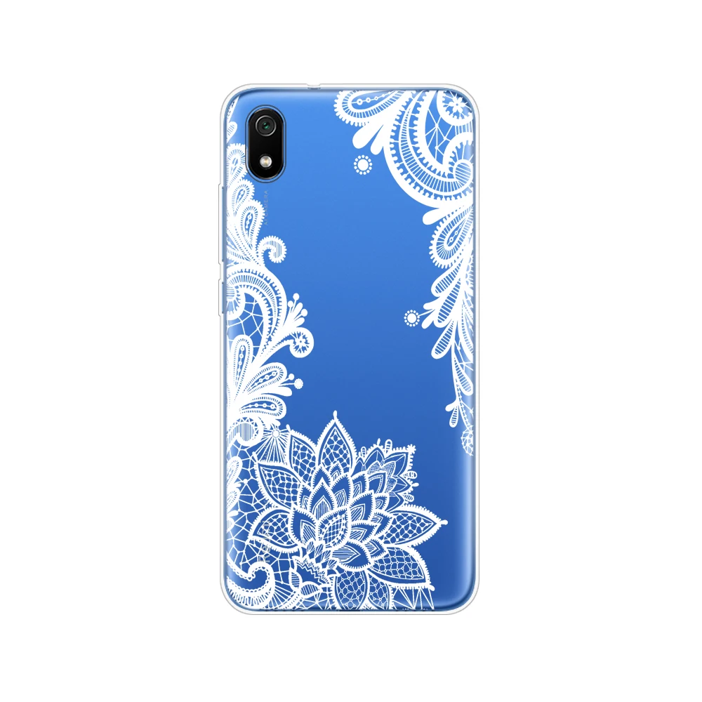 Силиконовый чехол для xiaomi redmi 7a чехлы с полной защитой мягкая задняя крышка из ТПУ