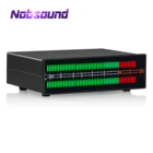 Nobsound 112 бит светодиодный измеритель уровня звука микрофон + линия спектра музыки визуализатор аудио анализатор дисплей стерео аудио разделитель адаптер