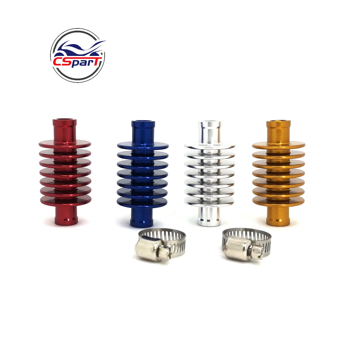 Маленький алюминиевый радиатор CNC для велосипеда с водяным охлаждением 39CC 49CC MT A4