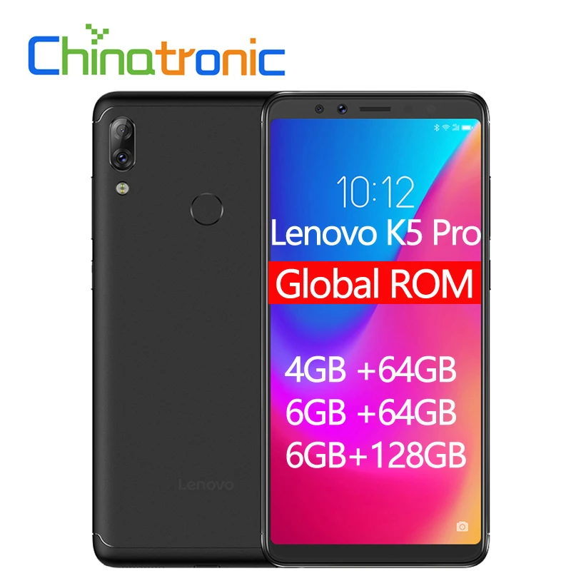 Глобальная версия Lenovo K5 Pro 4 Гб 6 ZUI 4G FDD LTE 5 99 &quotдюймовый мобильный телефон Snapdragon Octa