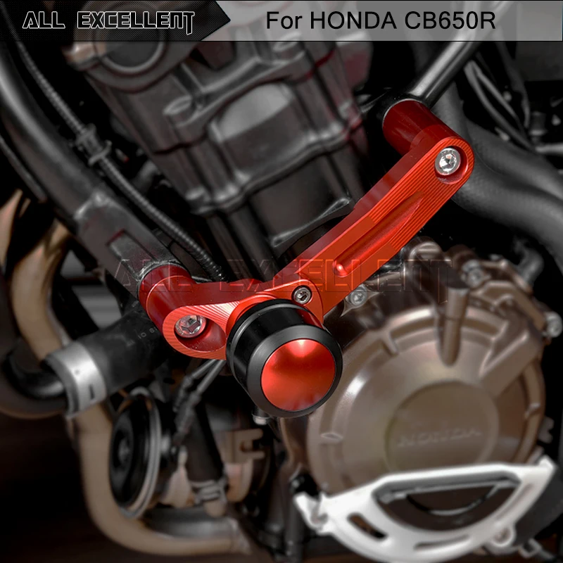 

Для Honda CB650R CB650 R CB 650 R 2019 2020 левые и правые аварийные колодки двигателя, защитные слайдеры рамы, Защитная крышка для мотоцикла