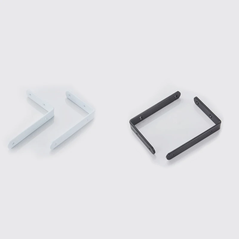 Железный L-образный угловой кронштейн 2 шт. сверхпрочный практичный для угловая