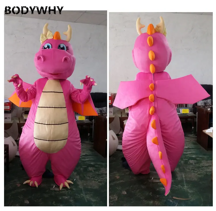 2020 талисман дракона высокое качество Пасха ручная работа маскарадный костюм