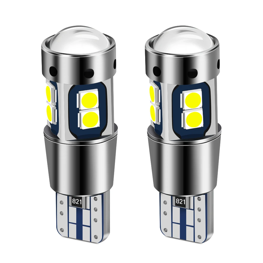 Супер яркий светодиодный индикатор T10 W5W парковочные фары автомобиля 2 шт.