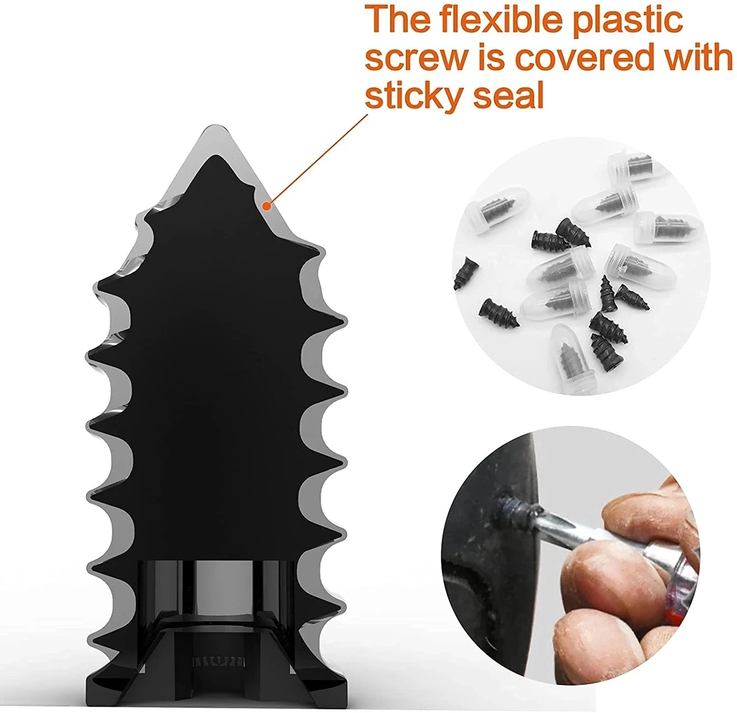 Набор гвоздей для ремонта вакуумных шин резиновая бескамерная пленка мотоцикла