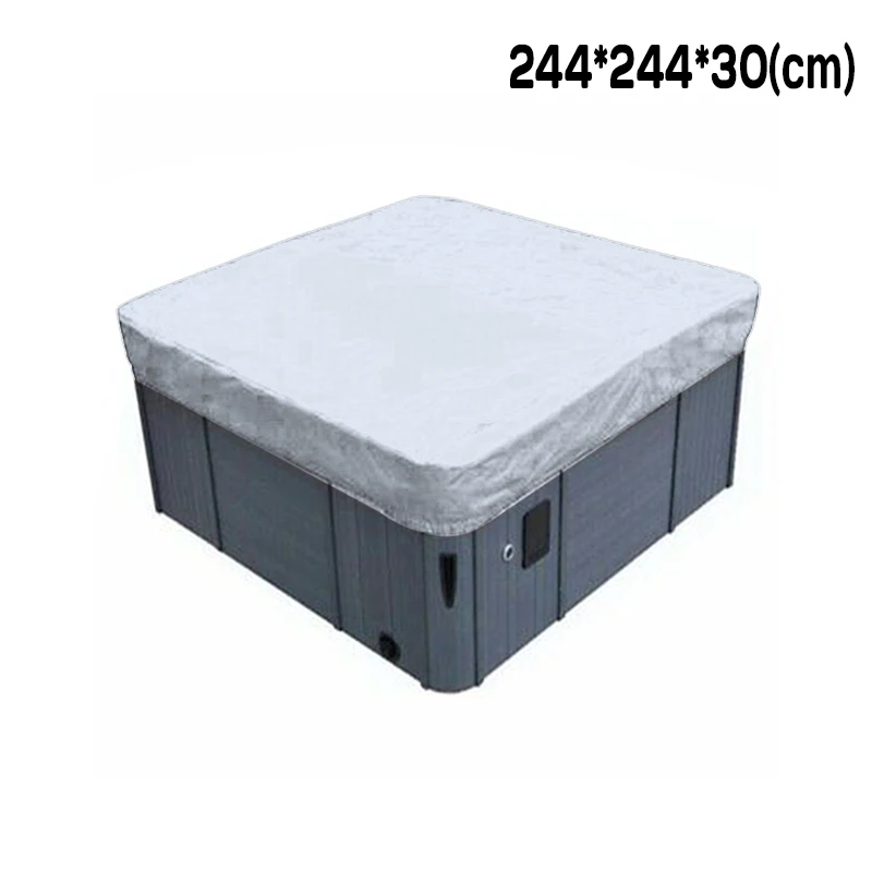 Наружная гидромассажная Ванна спа Водонепроницаемая Пыленепроницаемая крышка