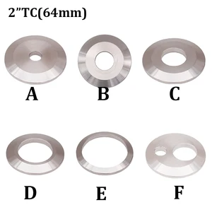 Торцевая крышка с тройным зажимом (внешний диаметр 64 м) 2 дюйма, с санитарным вырезом для сварки, нержавеющая сталь 304, фитинг для домашнего пивоварения и рукоделия