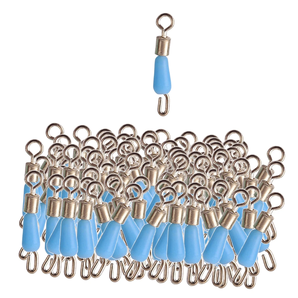 Металлические рыболовные Вертлюги Быстросменные соединители для лески с