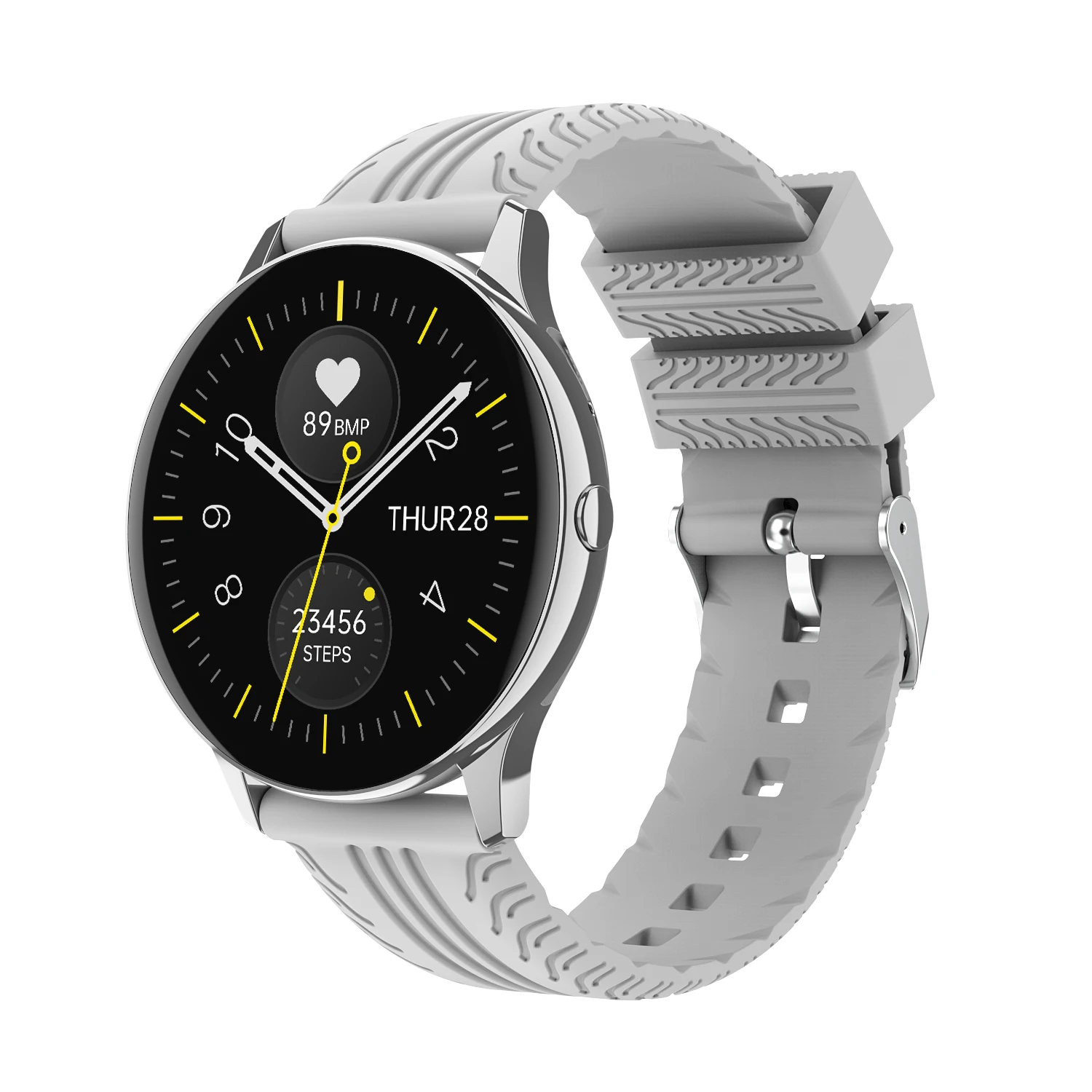 

S8 Smart Bracelet Bluetooth Call Watch Bracelet Full Circle Color Screen Sports Smart Heart Rate Blood Pressure Bracelet 20#