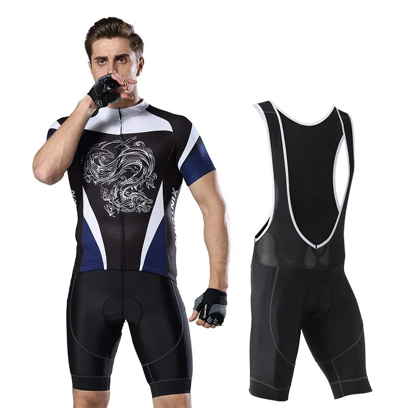 

Bike Uniform Cycling Suit Team Bike Jersey Breathable Short Sleeve Suit Outdoor Sports Classic Cycling Suit Hygroscopic Elastic