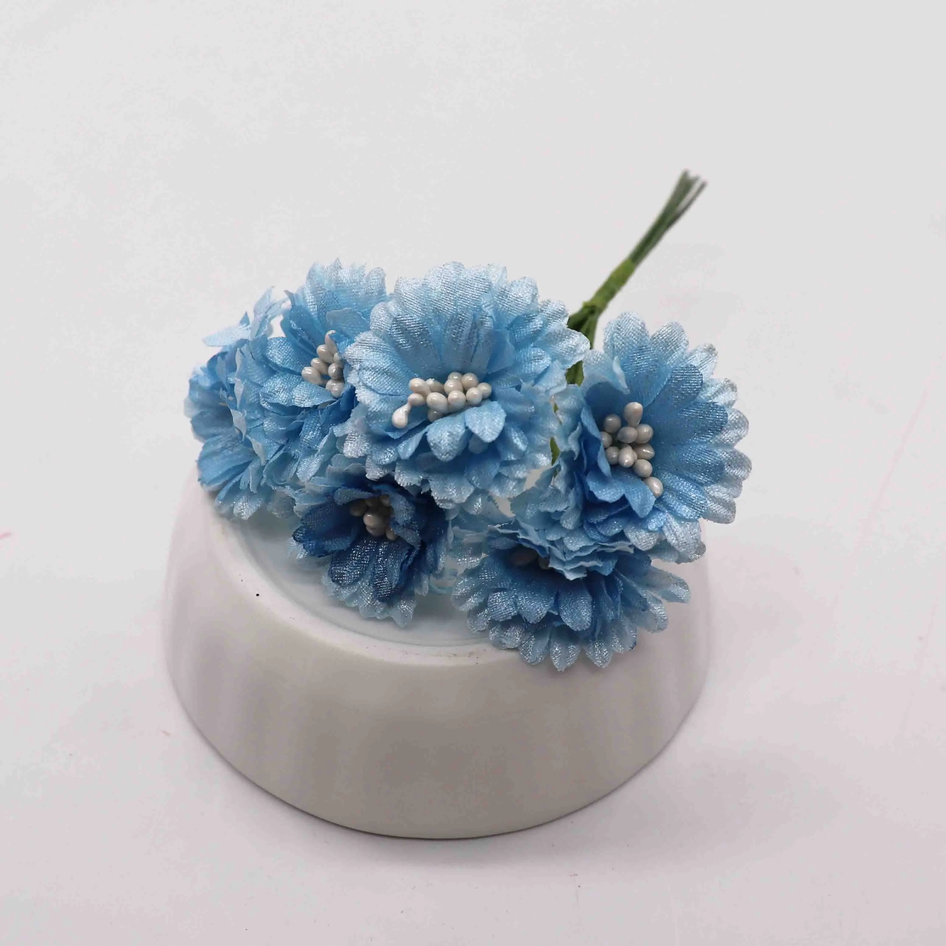 Искусственные цветы Маргаритка с шелковыми тычинками букет для свадебного