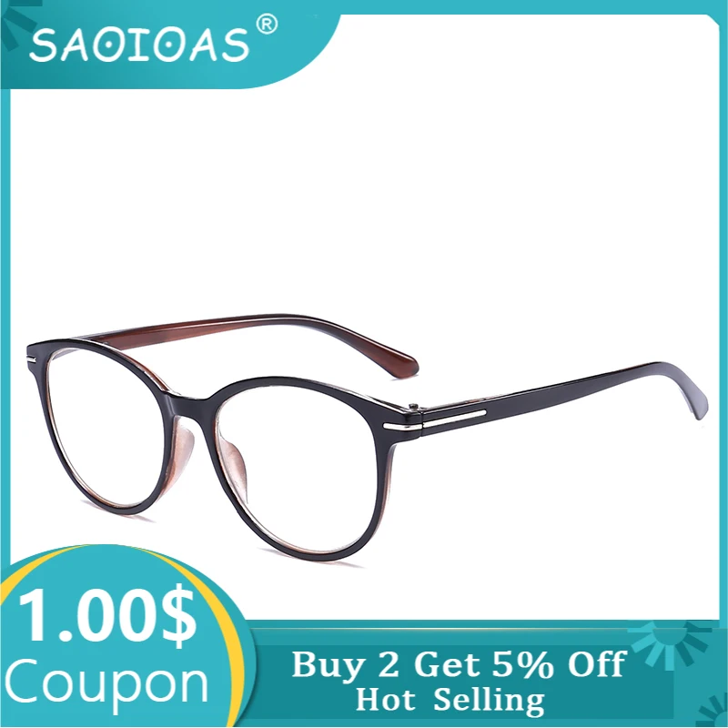 Мужские и женские очки для чтения SAOIOAS дальнозоркости в стиле унисекс модные с
