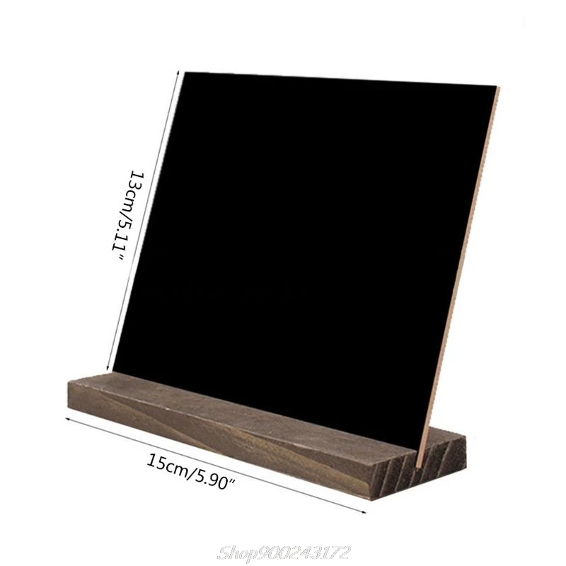 

1Set Wood Tabletop Chalkboard Double Sided Blackboard Message Board Children Kids Toy Jy27 20 Dropship