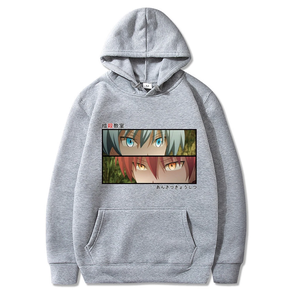 Классическая Толстовка с капюшоном в стиле аниме убийца для мужчин и женщин