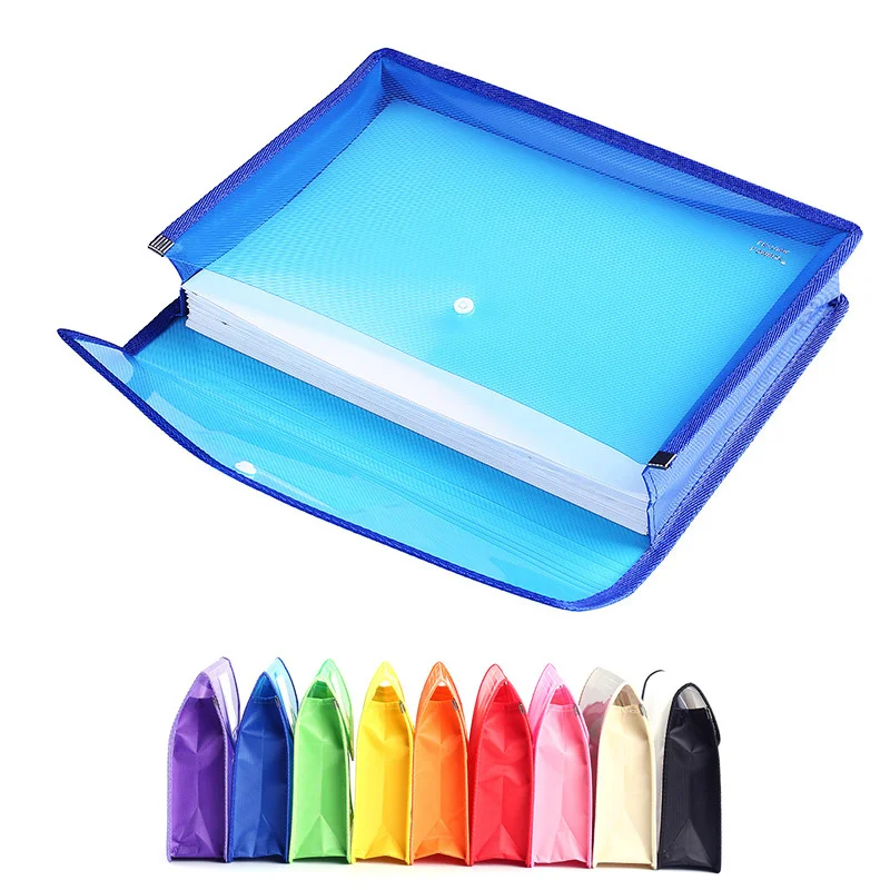 

Stationery Storage Folder File Folder Waterproof File Organizer Folders Pvc Bag Portfolio Paper Storage Office Organizers