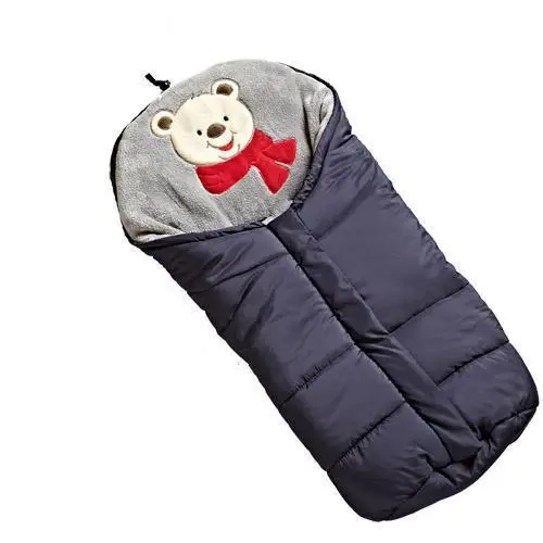 Зима 2019 детский спальный мешок для коляски непромокаемый теплый халат