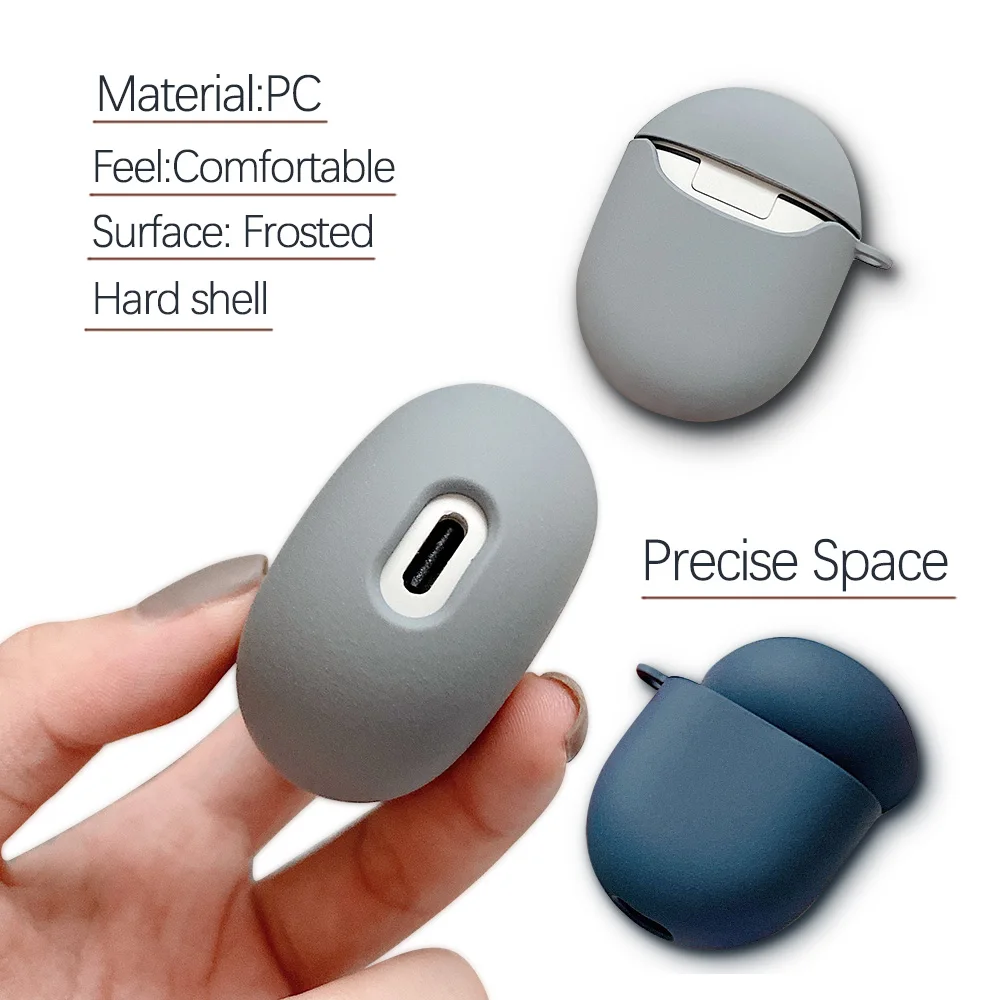 Для Google Pixel Buds 2 чехол матовый жесткий беспроводной Bluetooth аксессуар наушники