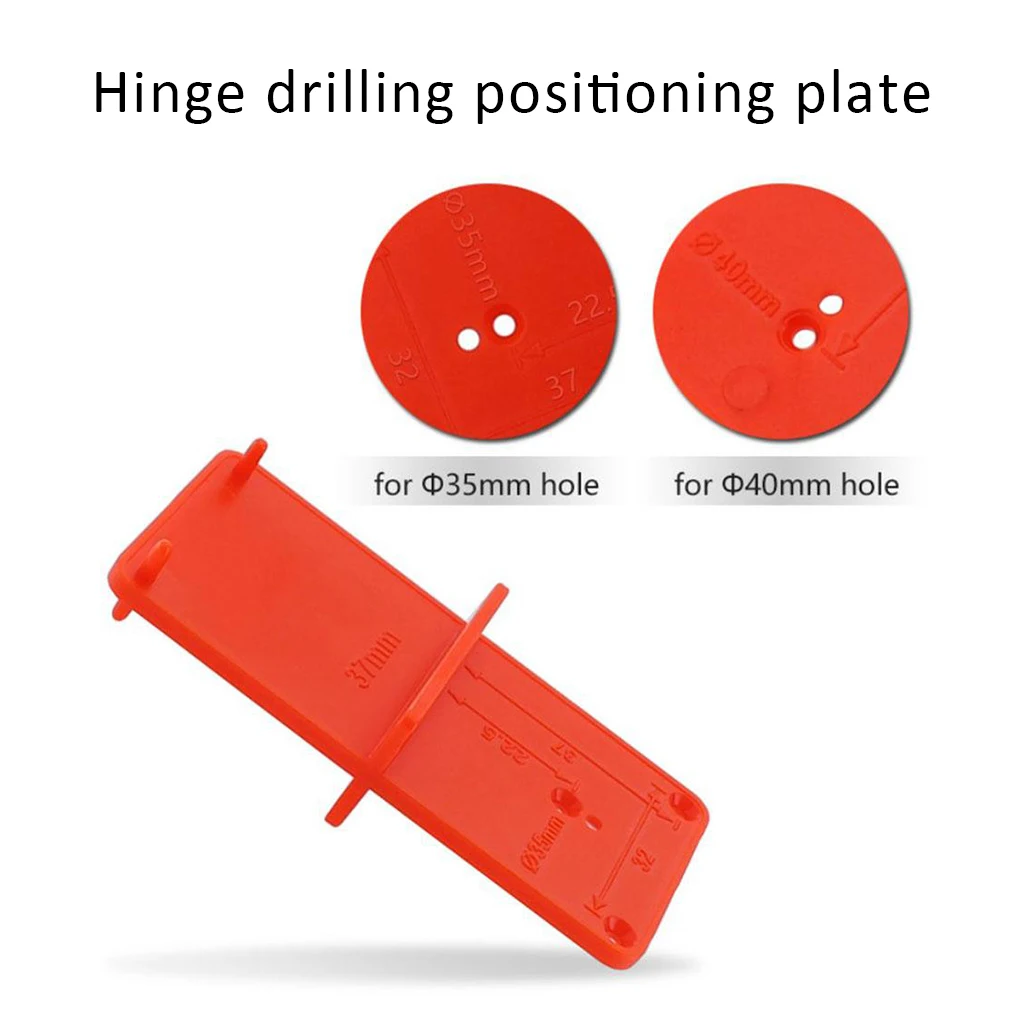 Направляющая для сверления отверстий в петлях 35 мм 40 локатор открывания дверные