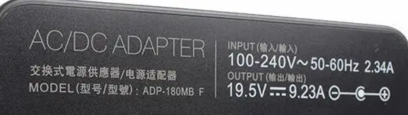 Ноутбук адаптер переменного тока Зарядное устройство Питание для Asus ROG G750 G750J FX80GM G751J G750JM ADP-180MBF FX86SM, GX501GM GX531 9.23A