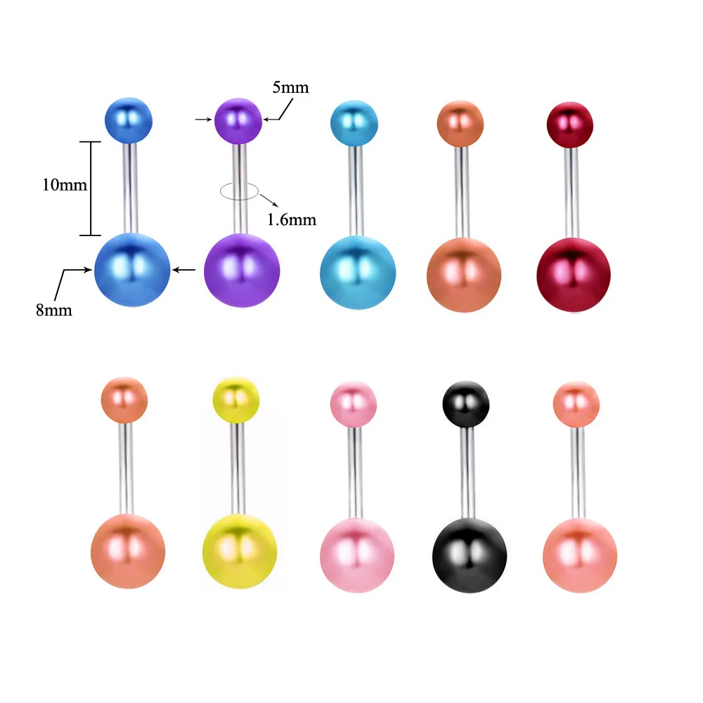 1 шт. жемчуг Сталь кольцо для пирсинга живота пупок сексуальные пирсинг уха пупка