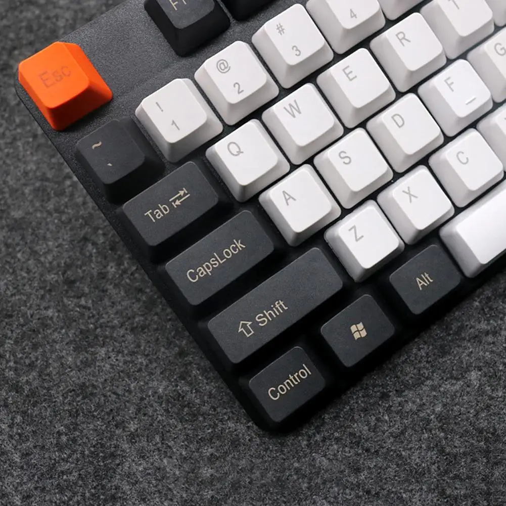 108 шт./компл. PBT колпачок для клавиш механической клавиатуры Cherry MX подходящий цвет