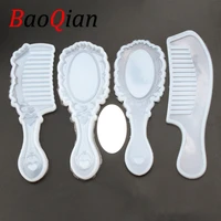 mixed style comb 1pcs resin epoxy molds crafts handmade diy jewelry accessories silicone casting mold sets easy clean nonstick