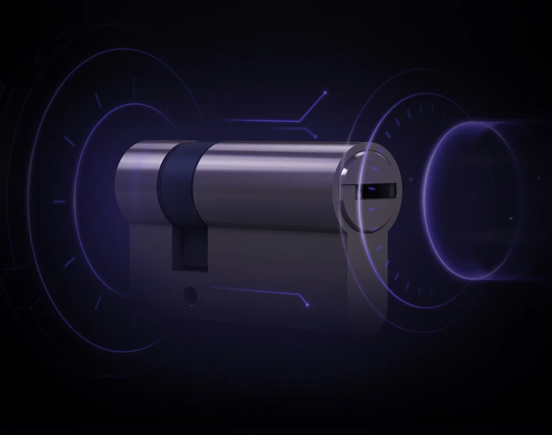 Xiao mi jia умный дверной замок Умный Замок отпечаток пальца пароль NFC Bluetooth разблокировка Обнаружение сигнализации работа mi Home приложение управление