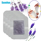 4 шт.лот, лавандовый Детокс-пластырь для ног, клей для удаления токсинов, тонкие прокладки, улучшающие медицинские пластыри, эфирные масла, уход за ногами, Z06004