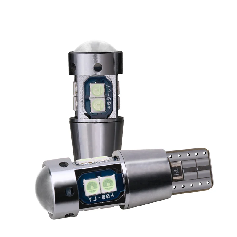 1 шт. Canbus T10 W5W 3030SMD 10 светодиодный купольный светильник для чтения салона