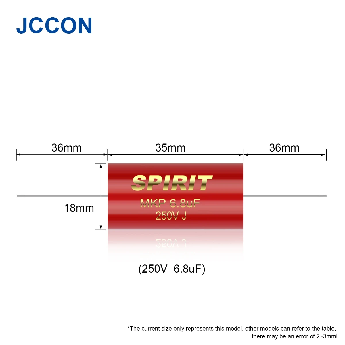 

5Pcs SPIRIT Audio Capacitor MKP Audiophile Frequency-Divided Divider 400V 0.47uF 1uF 2.2uF 4.7uF 6.8uF 10uF 15uF 22uF